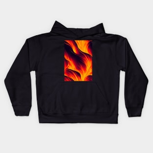 Hottest pattern design ever! Fire and lava #3 Kids Hoodie